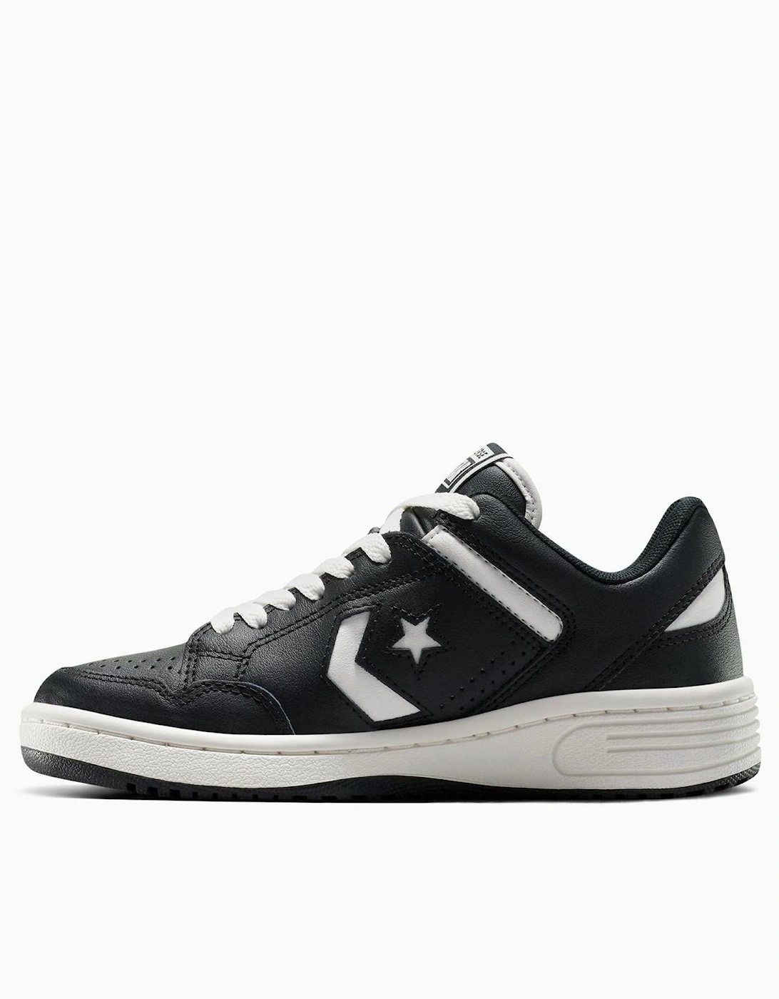 Weapon Leather High Top Trainers