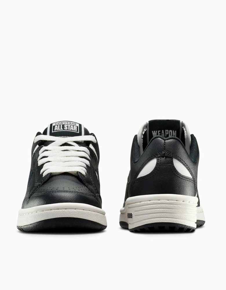 Weapon Leather High Top Trainers