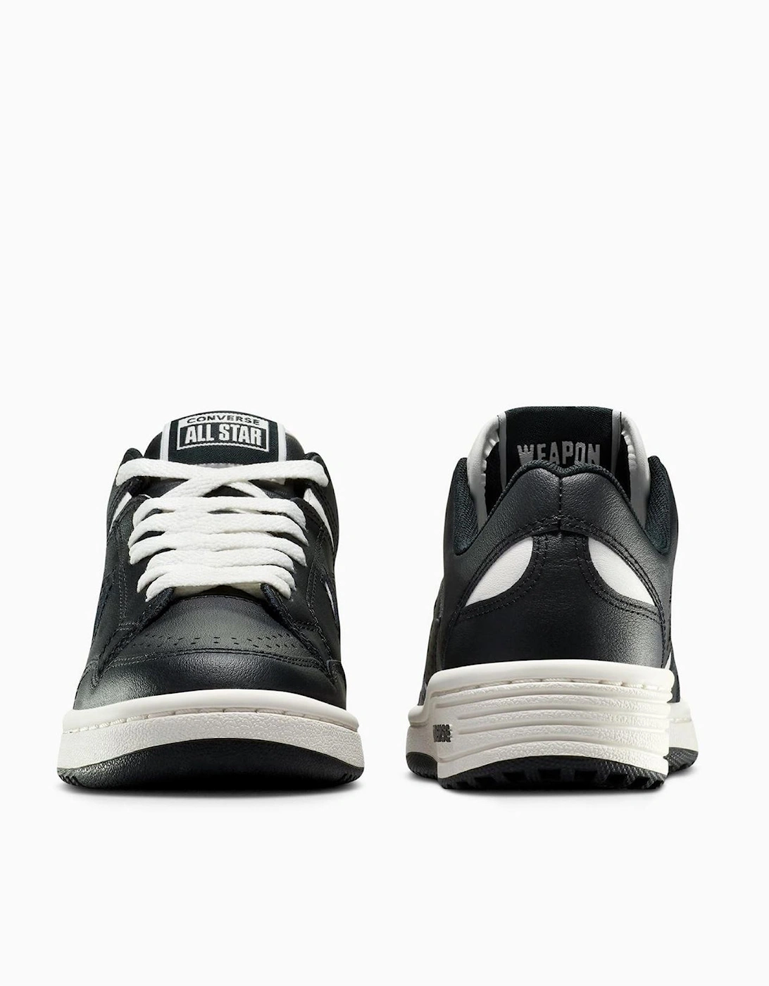 Weapon Leather High Top Trainers