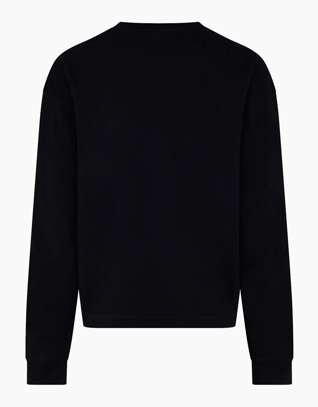 Lightweight Long Sleeve T-Shirt with Ribbed Cuffs