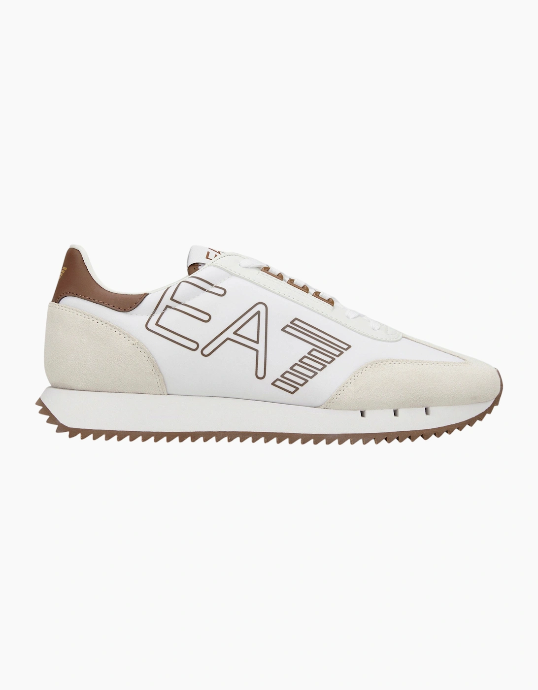EA7 Emporio Armani Men's Shoe Logo Print Trainers