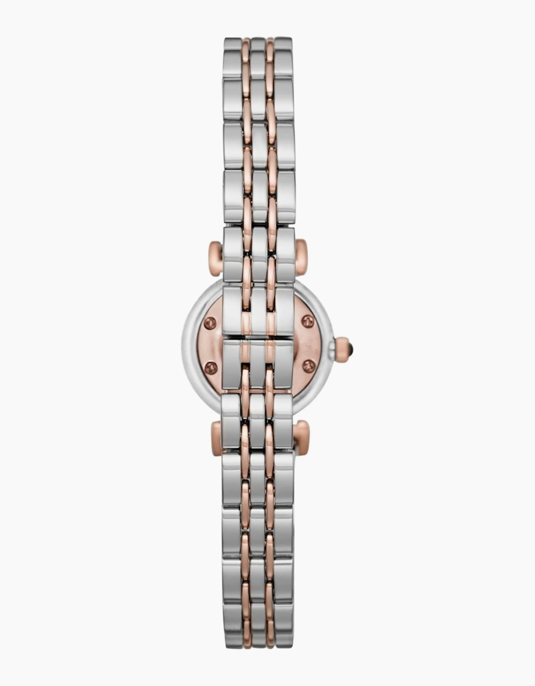 Emporio Armani Ladies T-Bar Gianni Two-Tone Watch AR11222