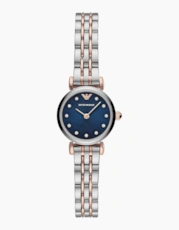 Two-Tone Silver / Rose Gold