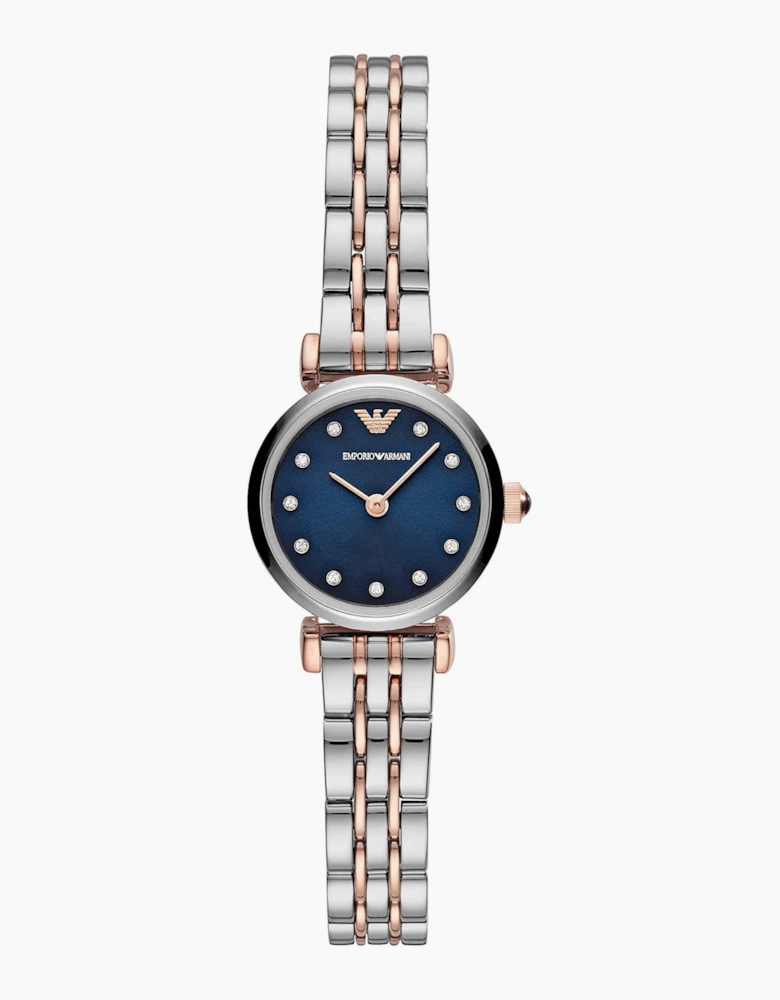 Emporio Armani Ladies T-Bar Gianni Two-Tone Watch AR11222