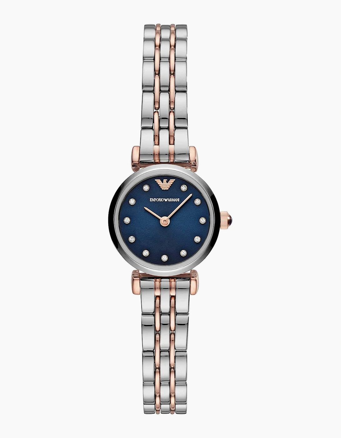Emporio Armani Ladies T-Bar Gianni Two-Tone Watch AR11222