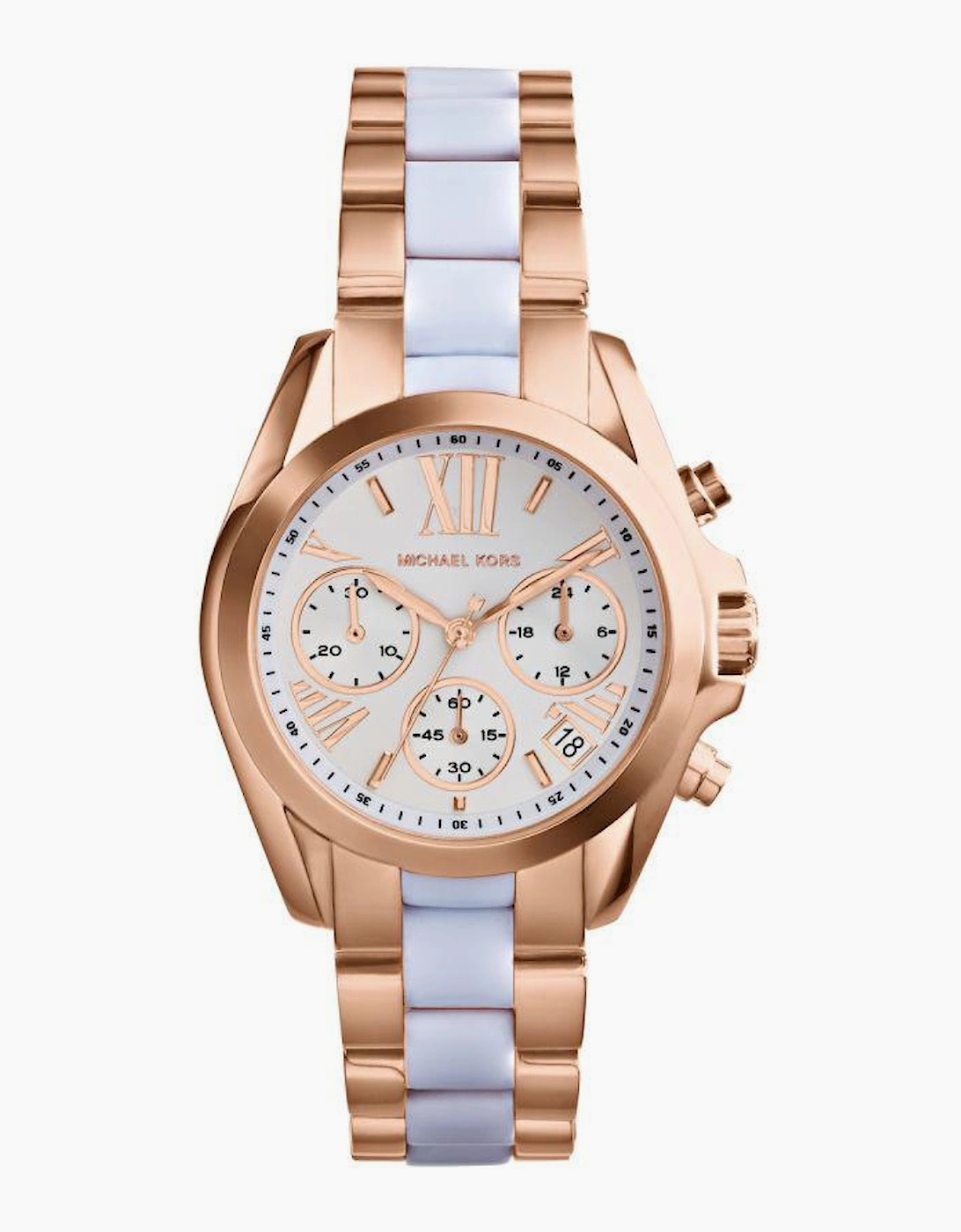 Michael Kors MK5907 Bradshaw Mini Two-Tone Chronograph Ladies Watch