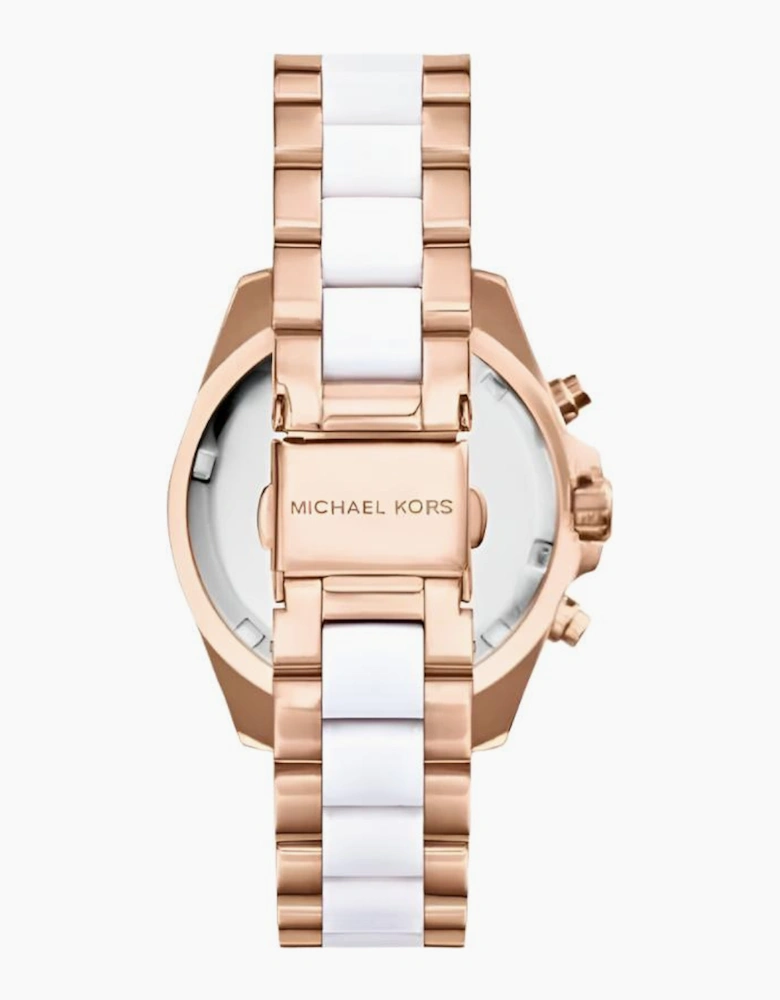 Michael Kors MK5907 Bradshaw Mini Two-Tone Chronograph Ladies Watch