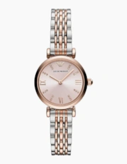 Two-Tone Silver / Rose Gold