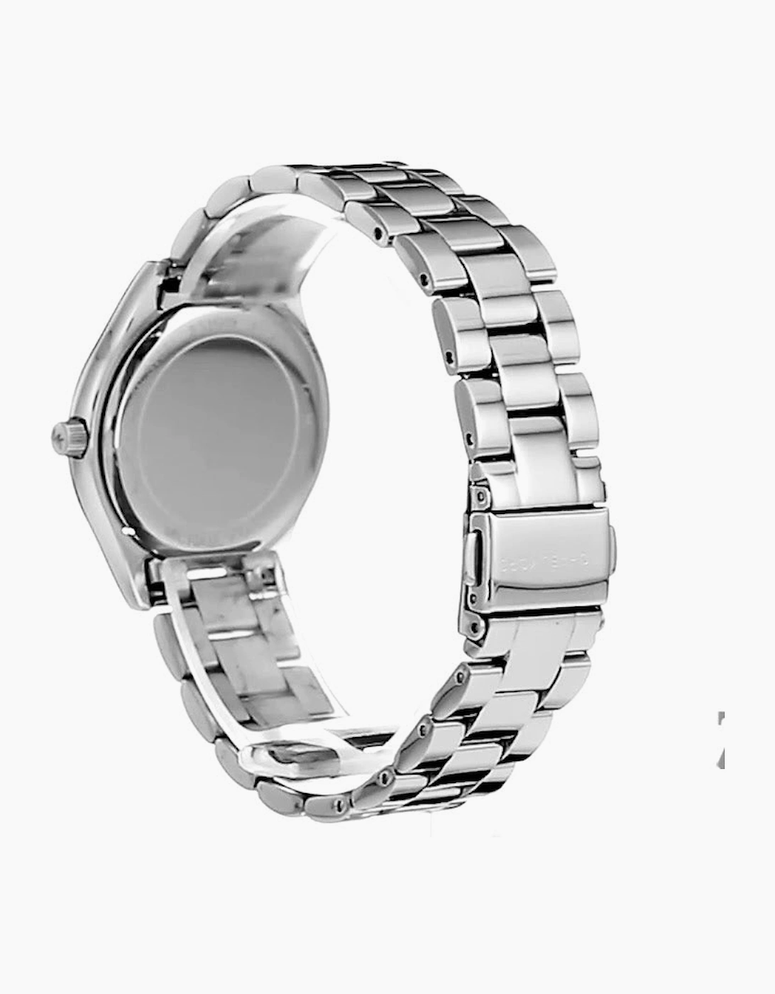 Michael Kors Ladies Mini Slim Runway Silver Watch MK3548