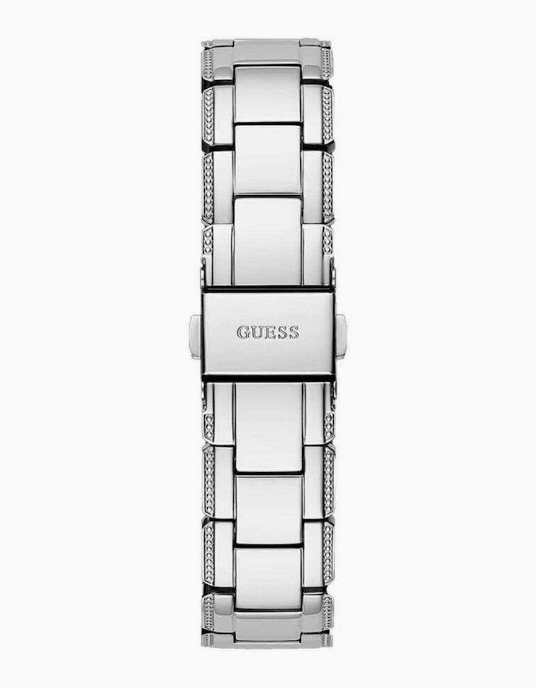 Guess Crystal Silver Ladies Watch GW0470L1