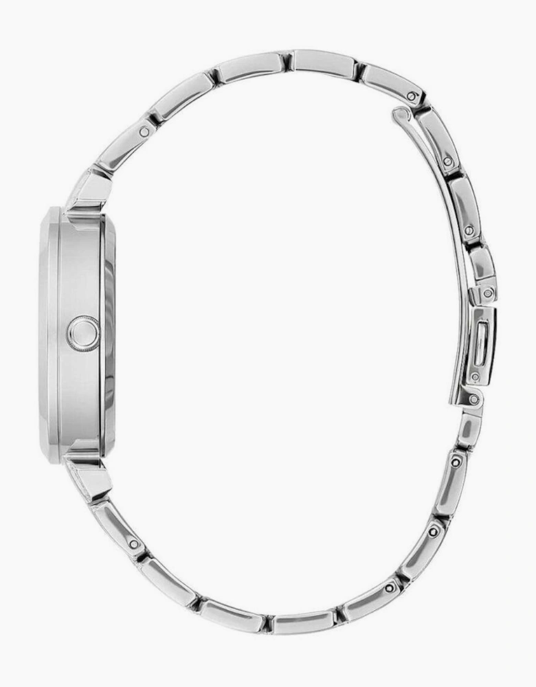 Guess Crystal Silver Ladies Watch GW0470L1