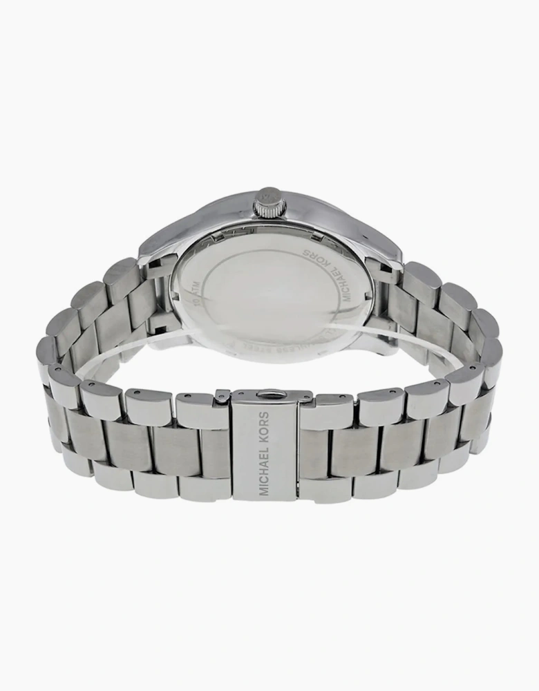 Michael Kors Ladies Layton Silver Watch MK5958