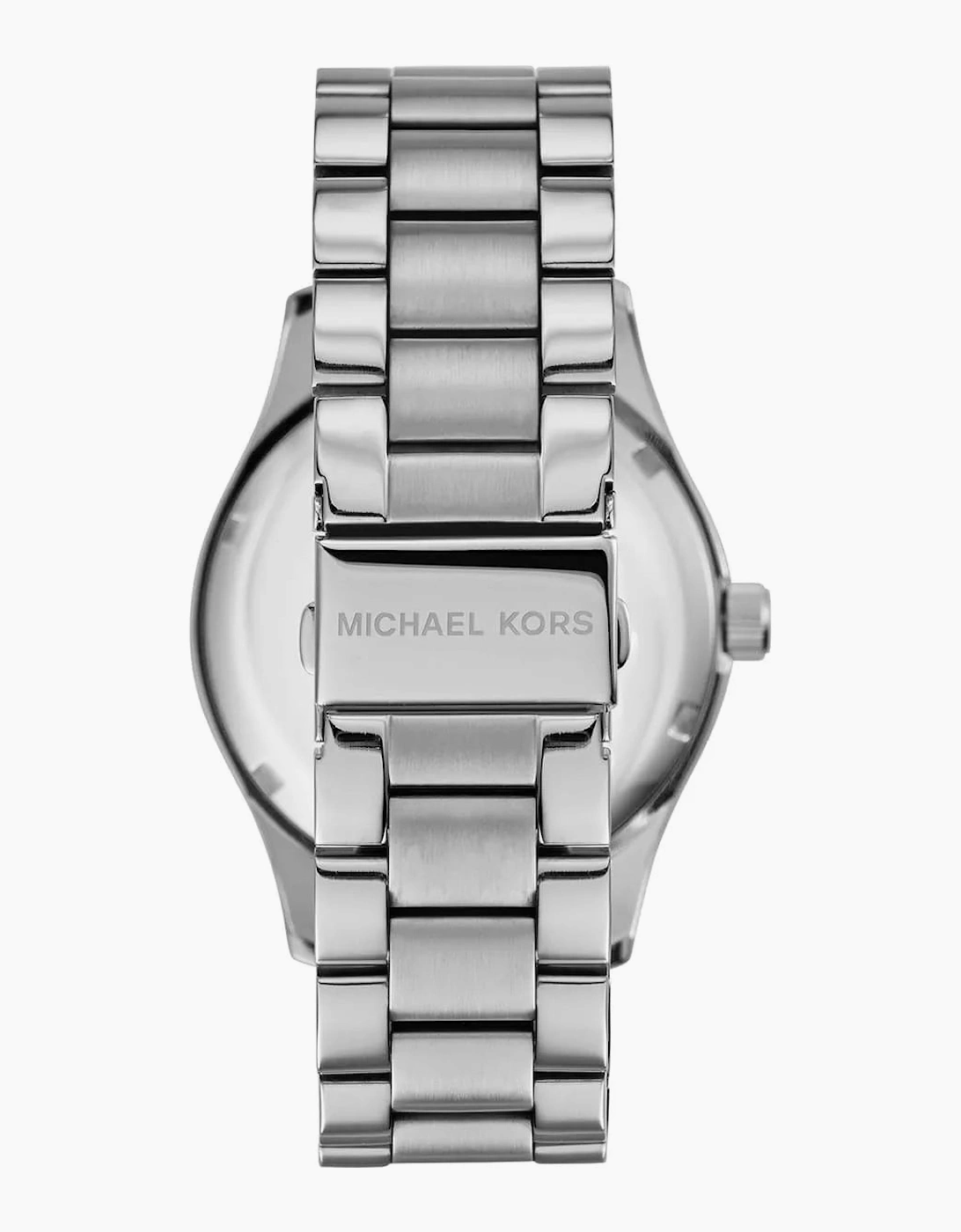 Michael Kors Ladies Layton Silver Watch MK5958