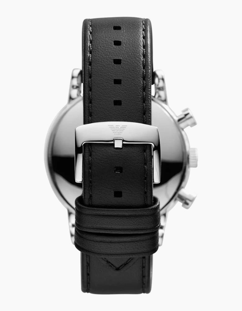 Emporio Armani AR1733 Classic Black Leather Men's Watch