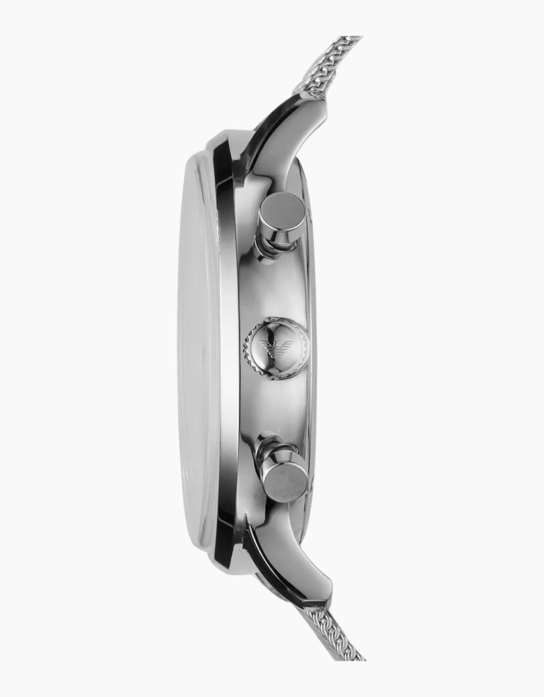 Emporio Armani Men's Silver Watch AR0390