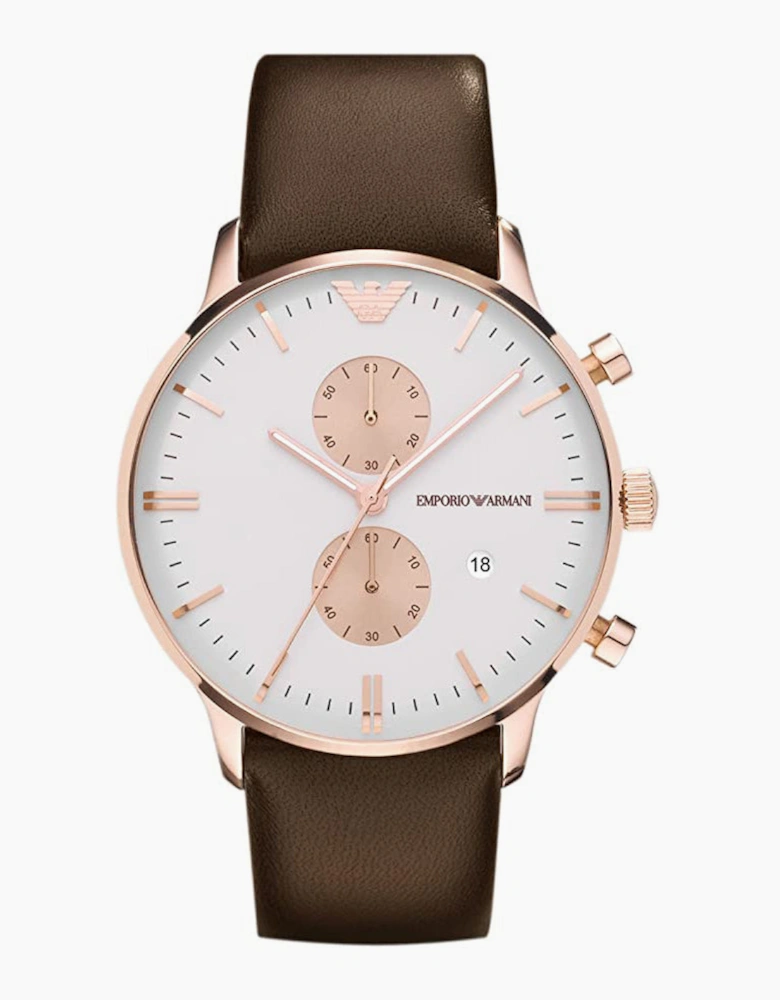 Emporio Armani Men's Classic Gianni Brown Watch AR0398