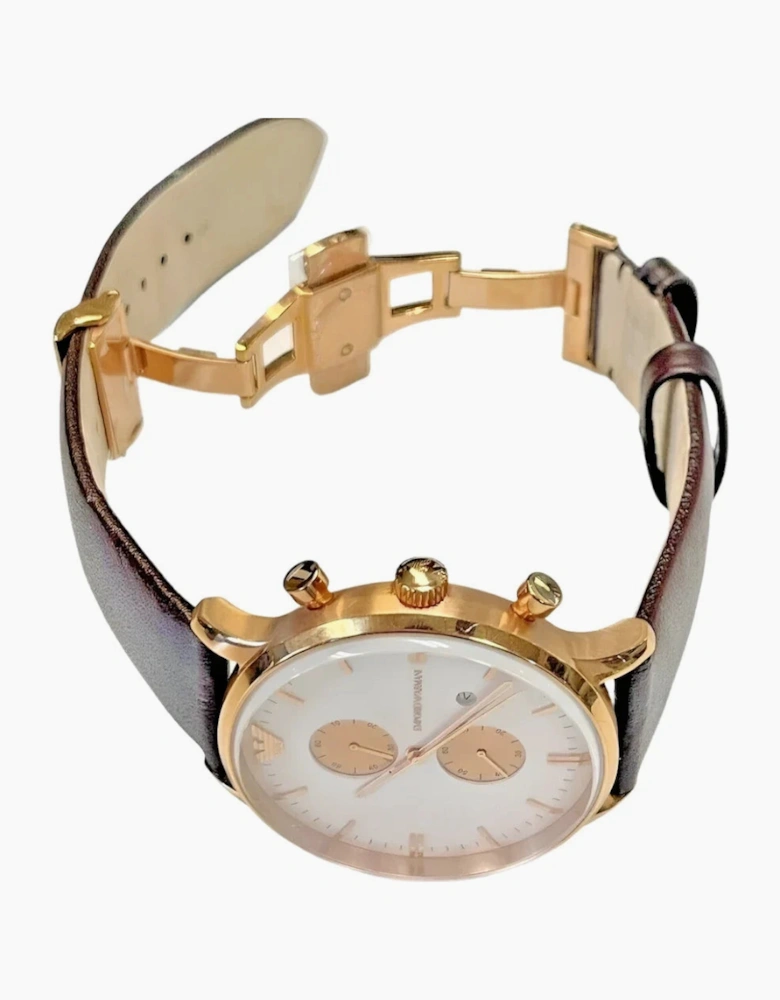 Emporio Armani Men's Classic Gianni Brown Watch AR0398