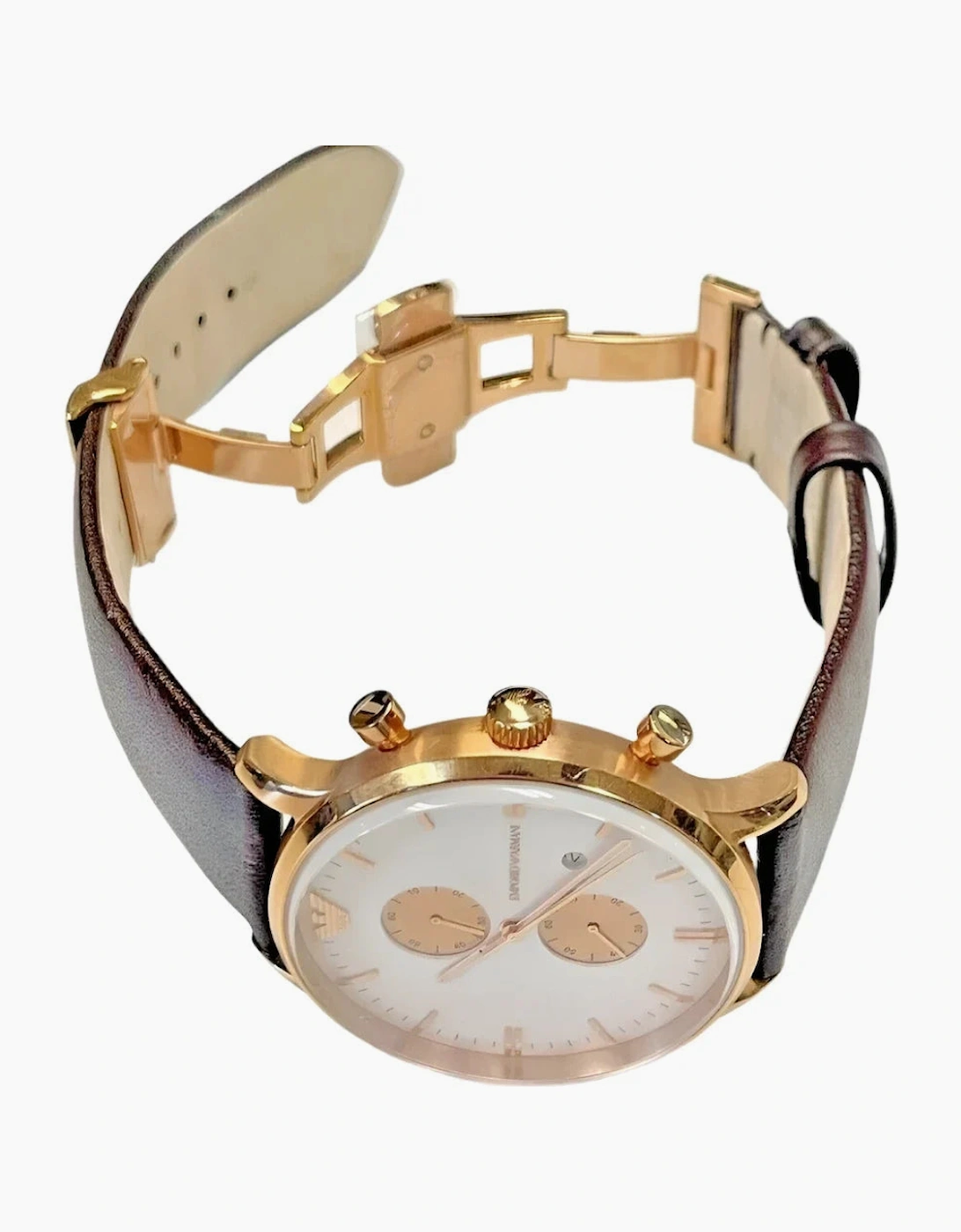 Emporio Armani Men's Classic Gianni Brown Watch AR0398