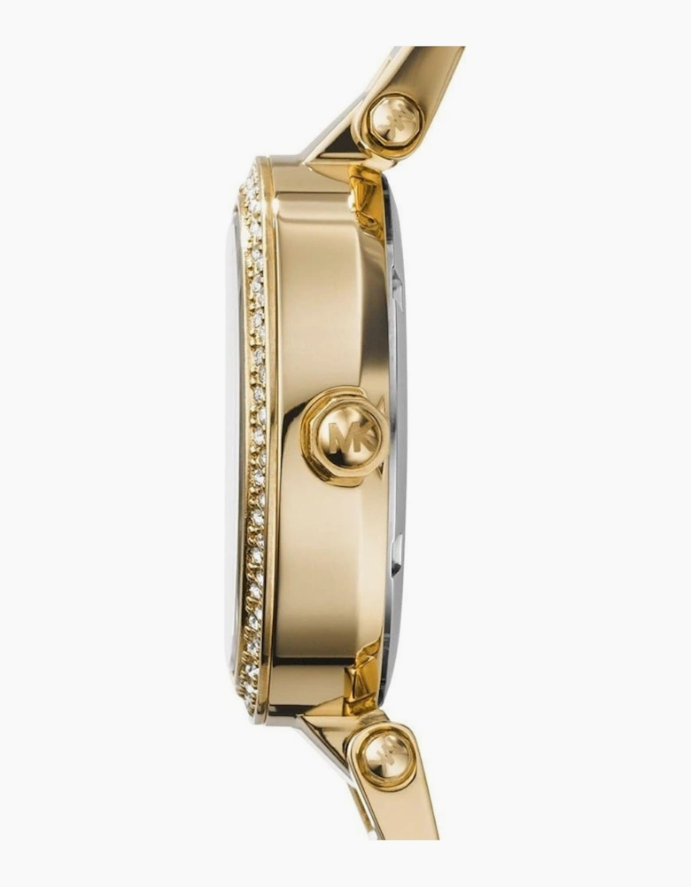 Michael Kors MK6056 Mini Parker Gold Chronograph Ladies Watch