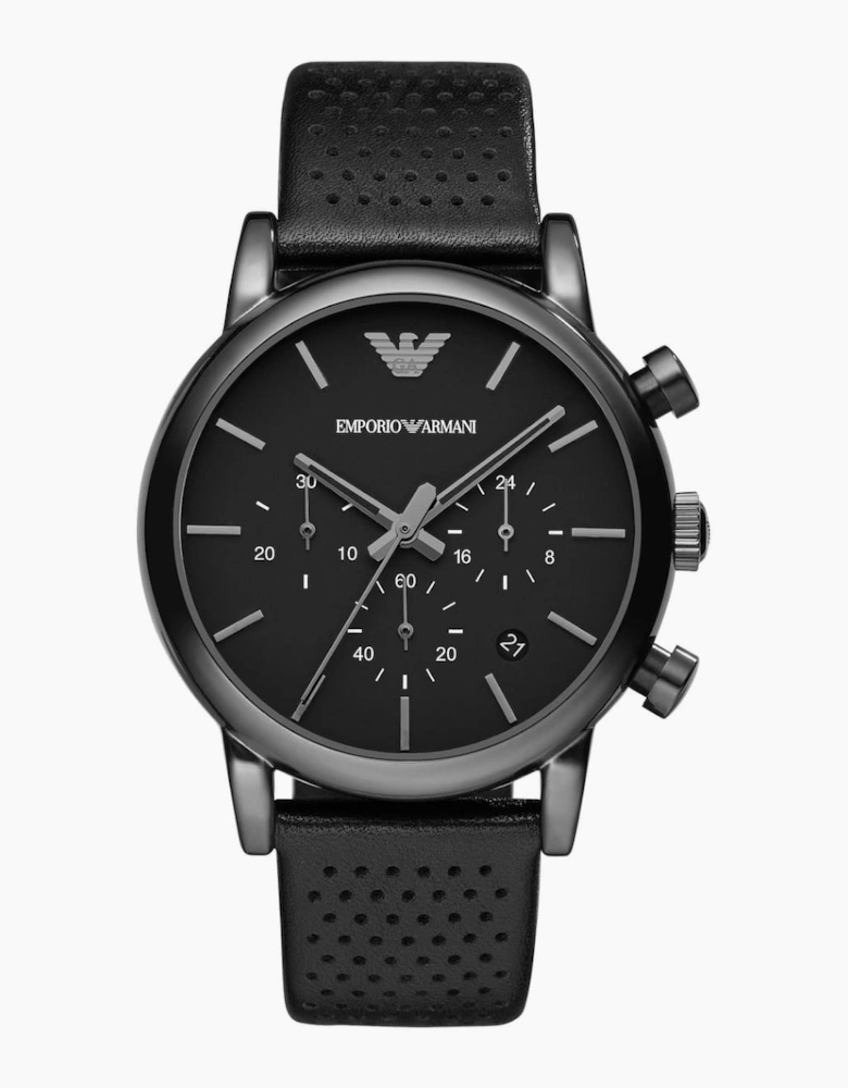 Emporio Armani AR1737 Black Chronograph Men's Watch