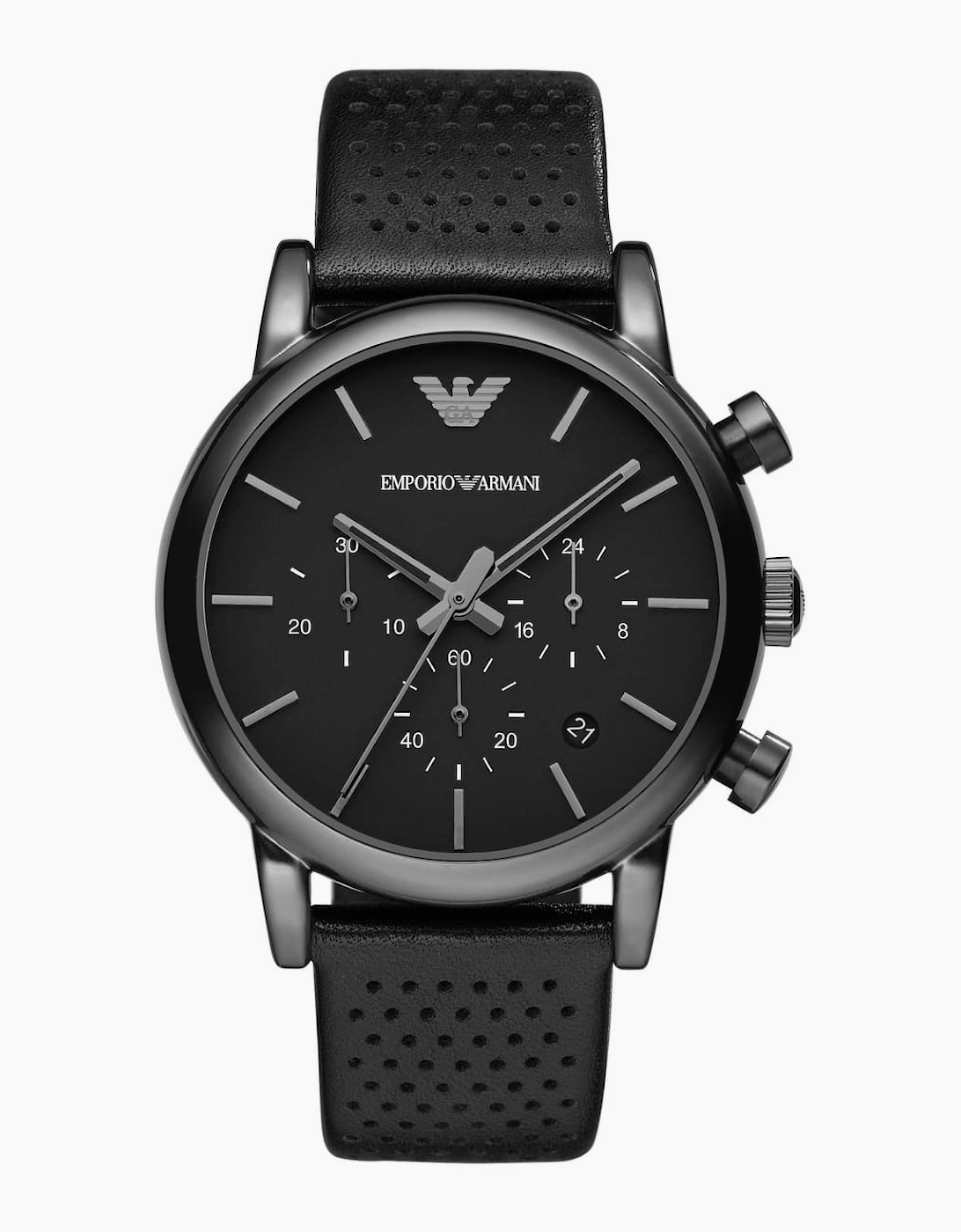Emporio Armani AR1737 Black Chronograph Men's Watch