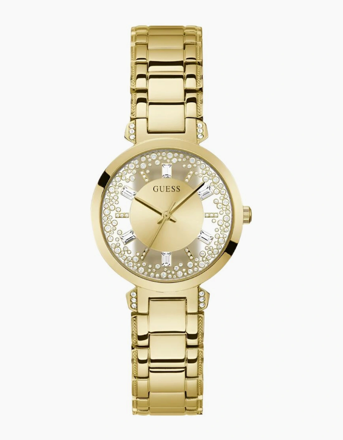 Guess Crystal Gold Ladies Watch GW0470L2