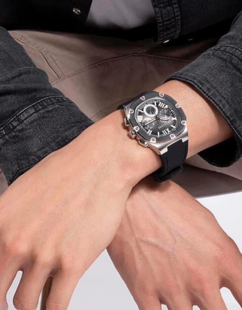 Guess Headline Black Men's Watch GW0571G1
