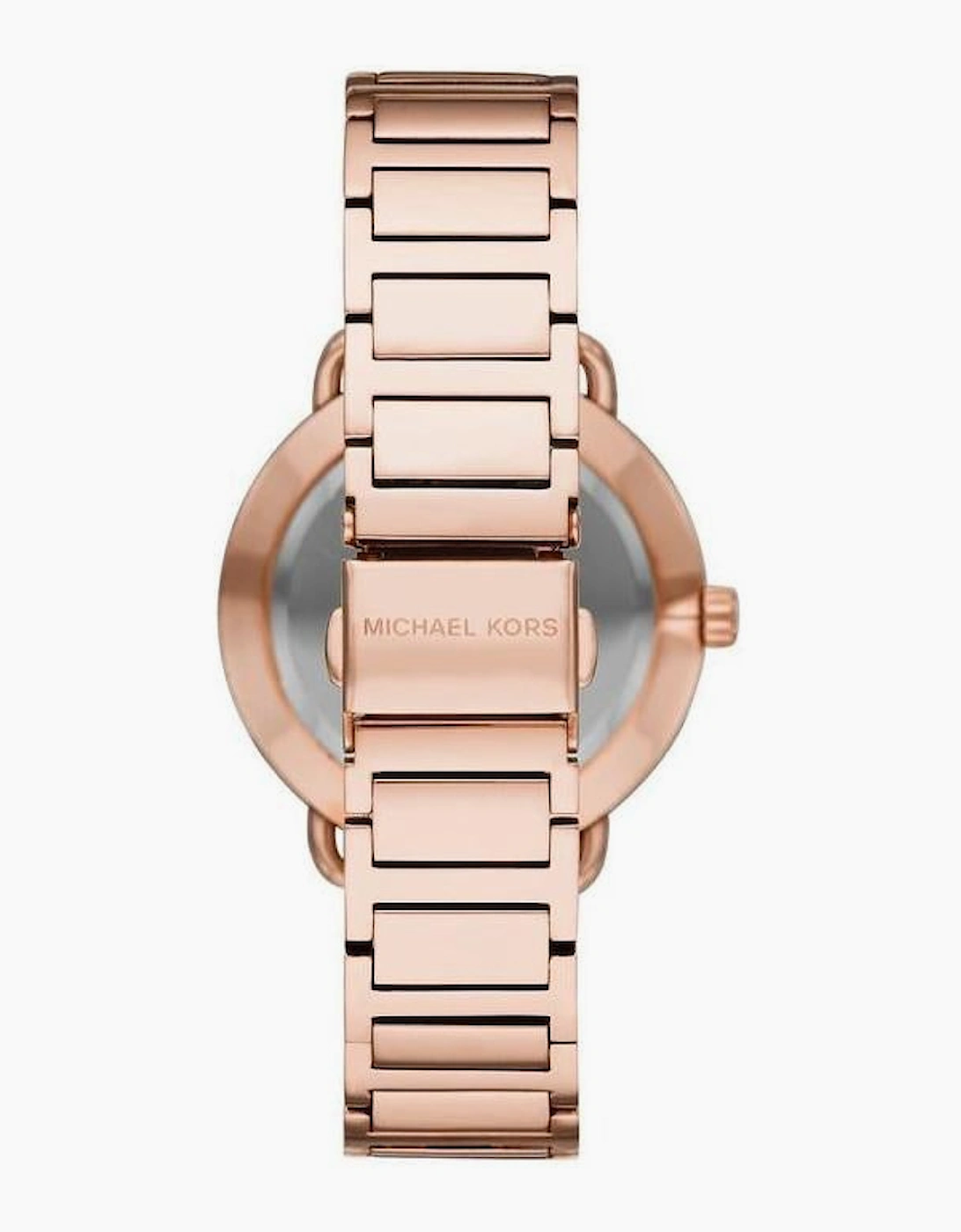 Michael Kors MK3640 Portia Rose Gold-Tone Crystal Bracelet  Ladies Watch