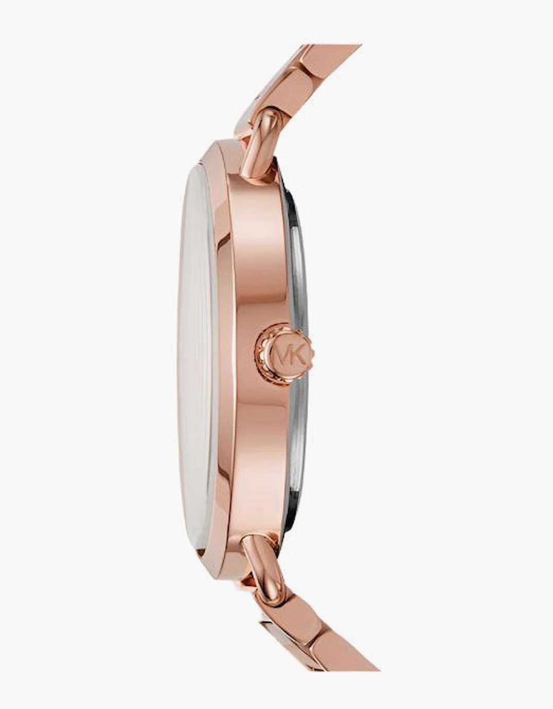 Michael Kors MK3640 Portia Rose Gold-Tone Crystal Bracelet  Ladies Watch