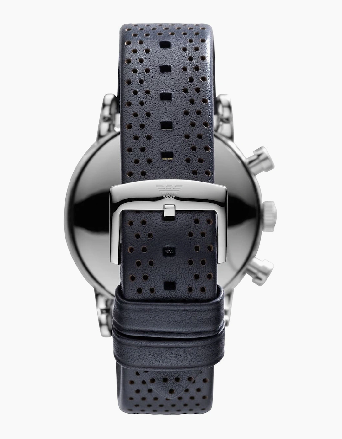 Emporio Armani AR1736 Blue Leather Chronograph Men's Watch