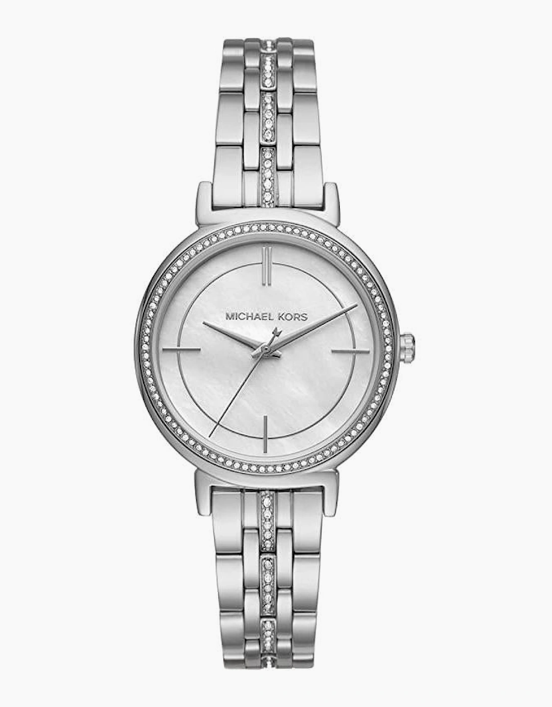Michael Kors MK3641 Cinthia Crystal Silver Ladies Watch