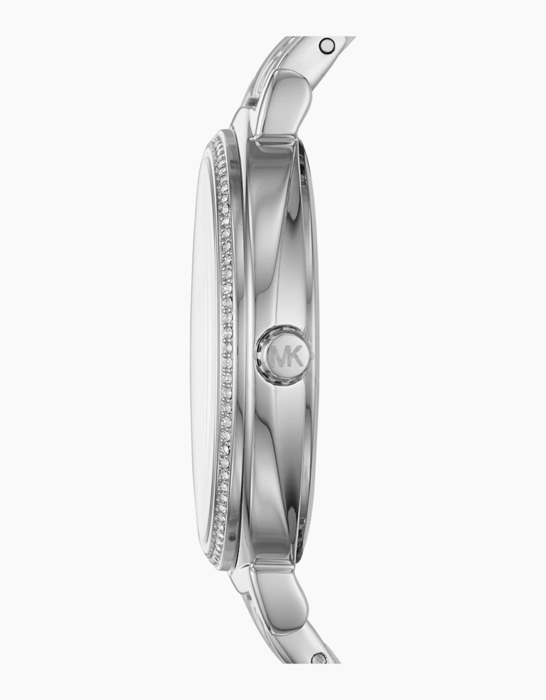 Michael Kors MK3641 Cinthia Crystal Silver Ladies Watch