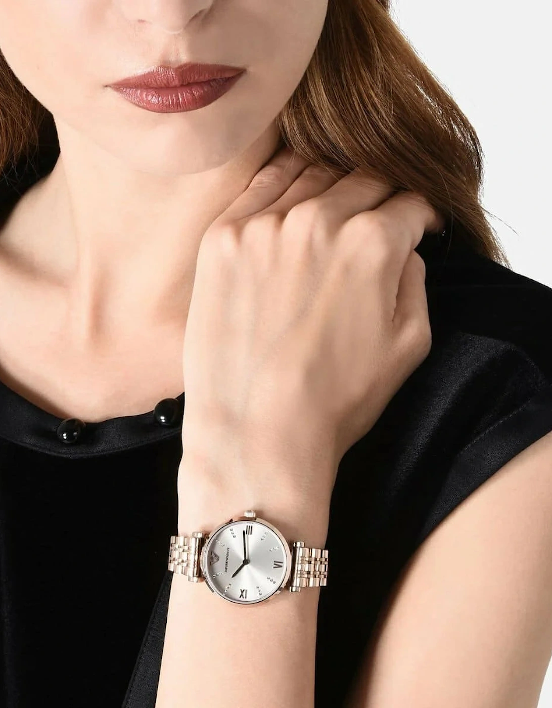Emporio Armani AR11059 Rose Gold Ladies Watch