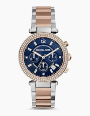 Two-Tone Silver Rose Gold