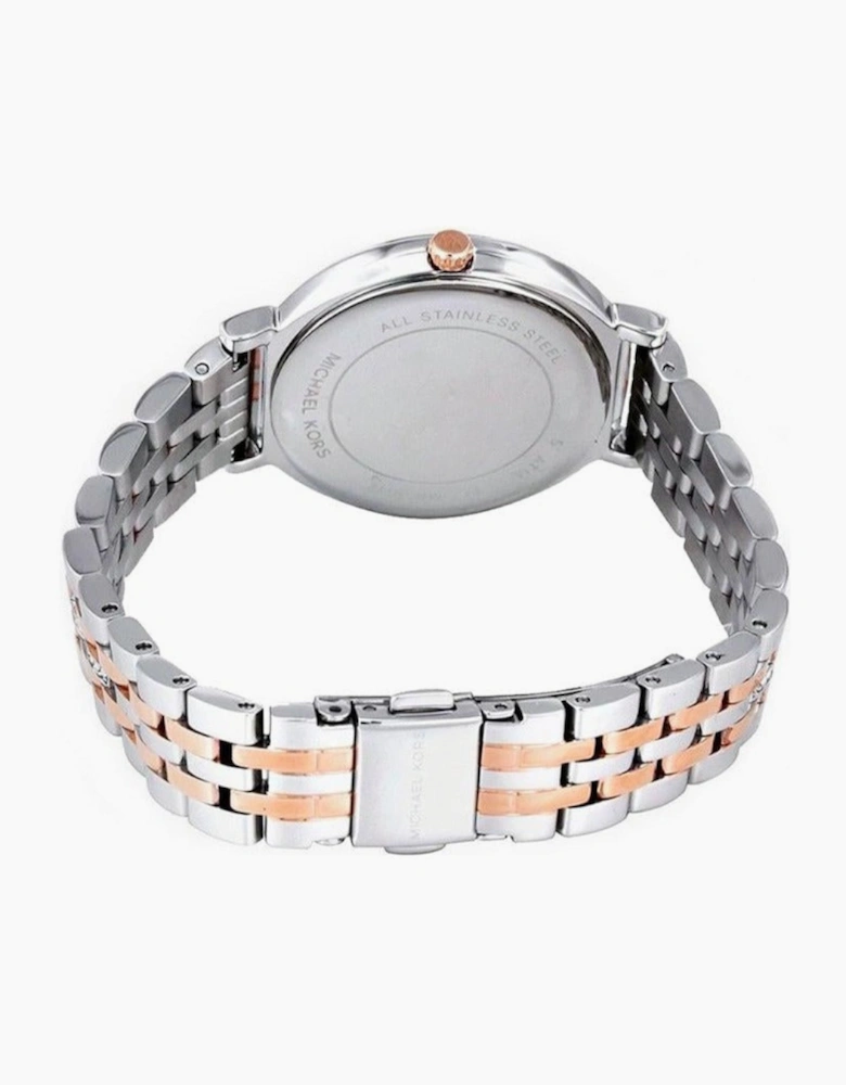 Michael Kors MK3642 Cinthia Two-Tone Mother of Pearl Ladies Watch
