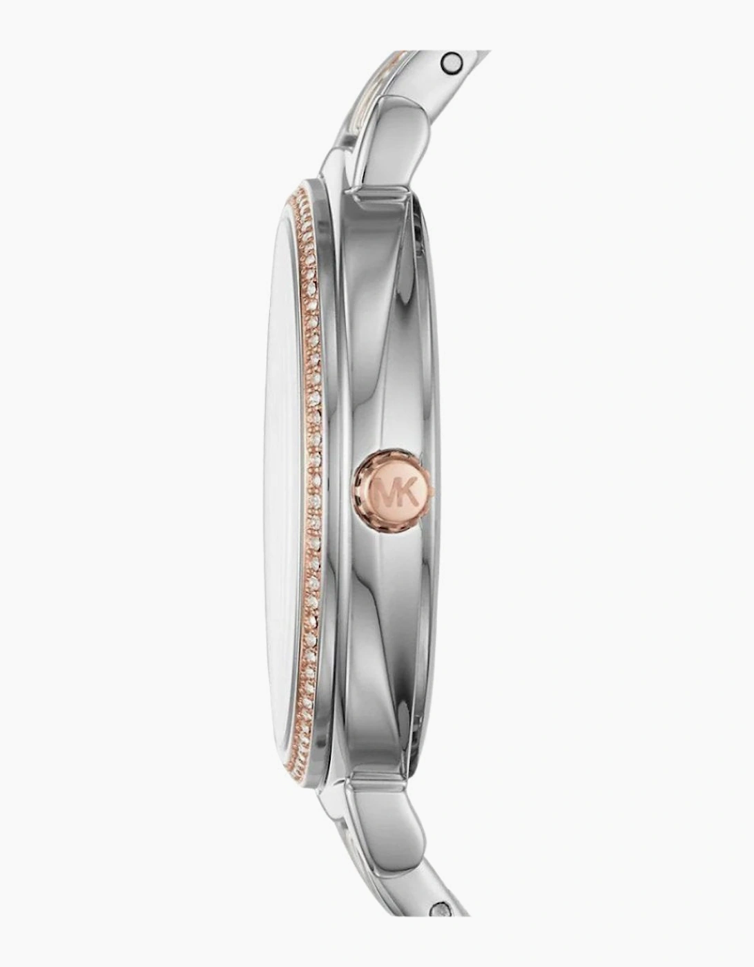 Michael Kors MK3642 Cinthia Two-Tone Mother of Pearl Ladies Watch