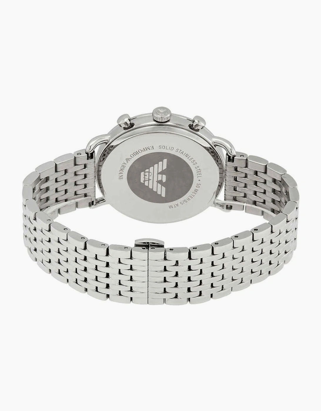 Emporio Armani Men's Aviator Silver Watch AR11238