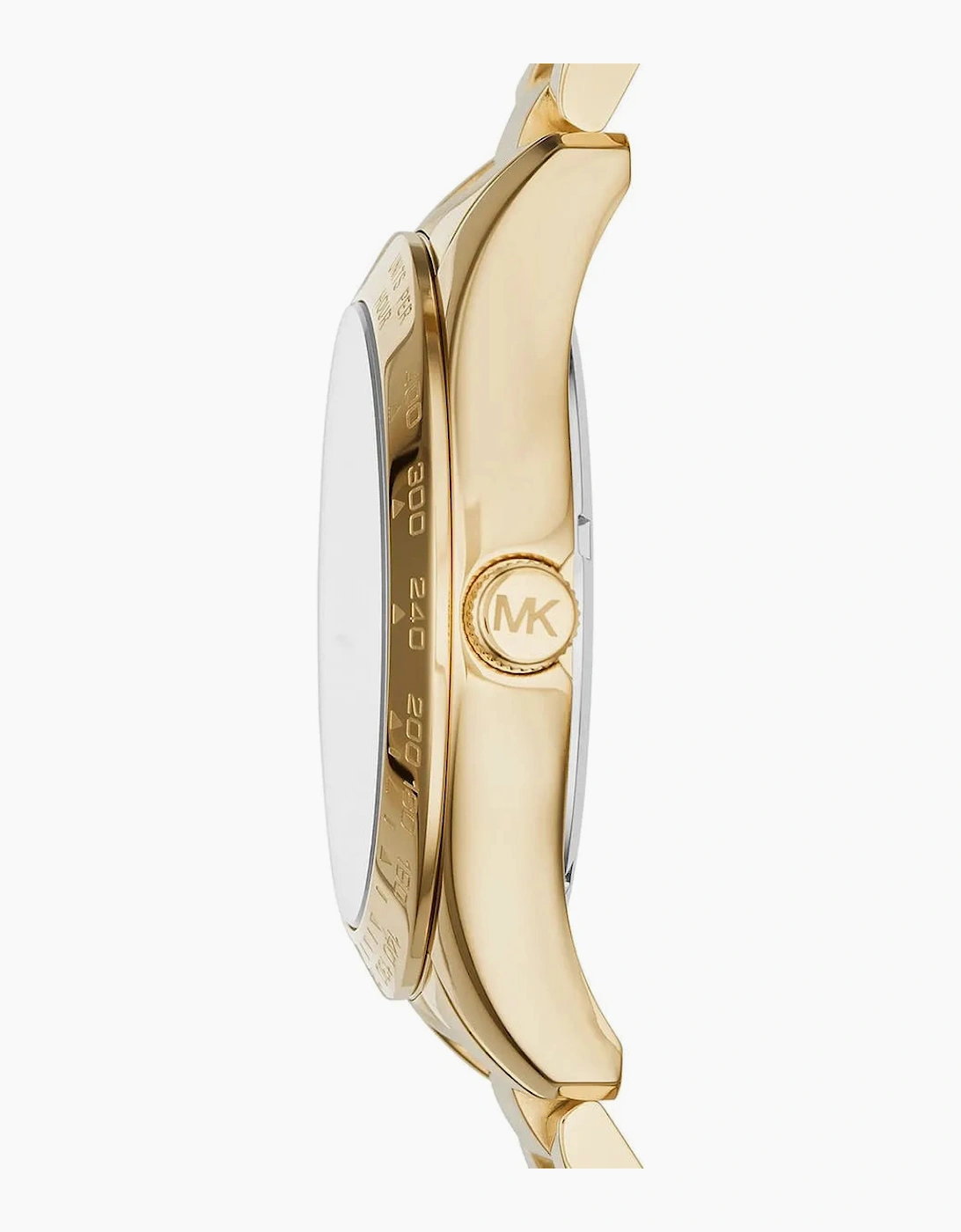 Michael Kors Ladies Layton Pave Gold  Watch MK6243