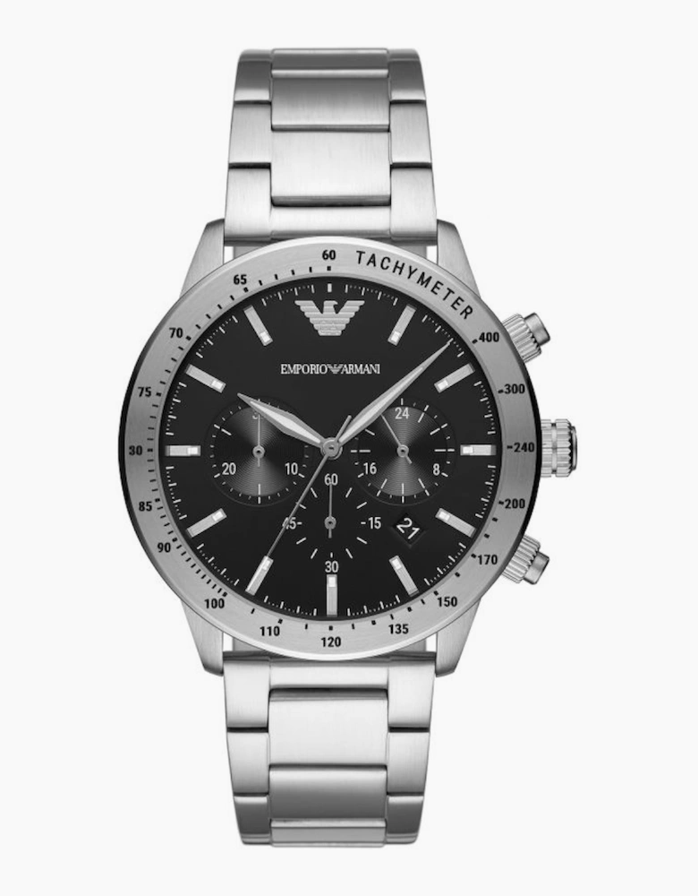 Emporio Armani Men's Mario Silver Watch AR11241