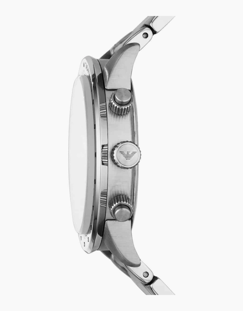 Emporio Armani Men's Mario Silver Watch AR11241
