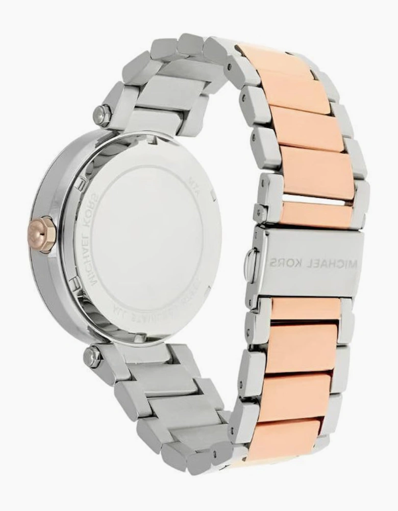 Michael Kors Ladies Parker Silver Watch MK6314