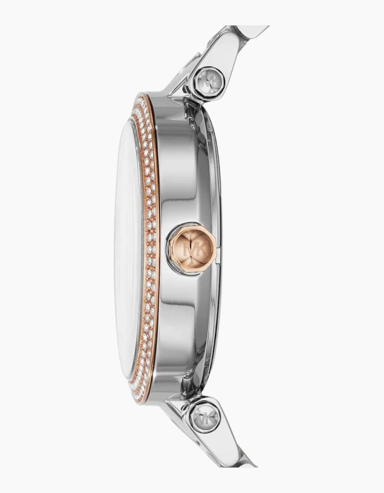 Michael Kors Ladies Parker Silver Watch MK6314
