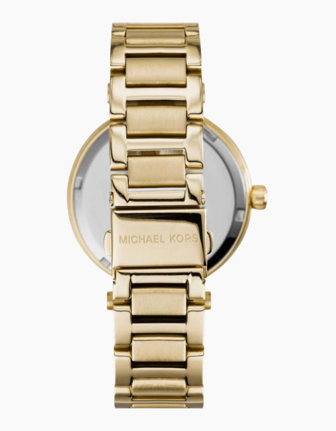Michael Kors Ladies Hartman Yellow Gold Watch MK3647