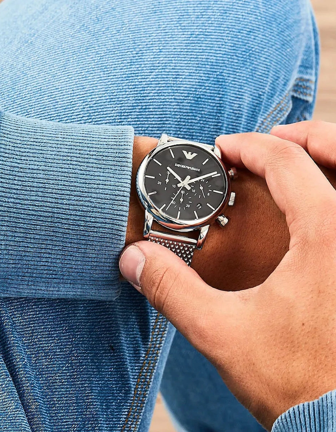 Emporio Armani AR1811 Black Chronograph Men's Watch