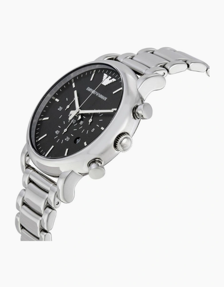 Emporio Armani AR1853 Silver Chronograph Men's Watch