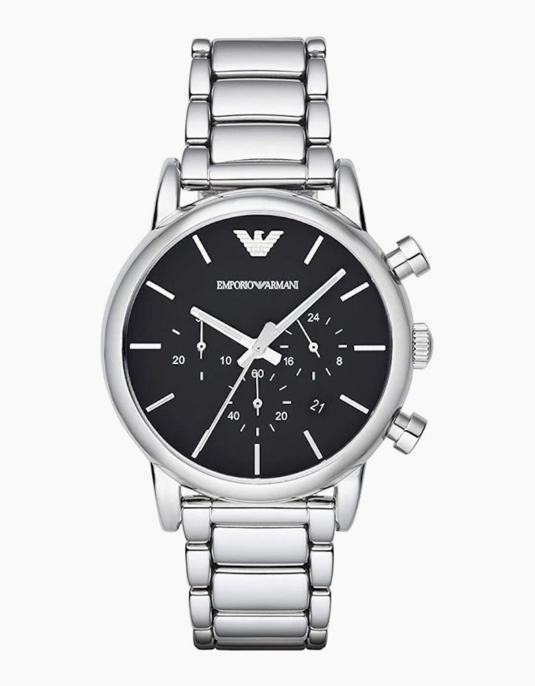 Emporio Armani AR1853 Silver Chronograph Men's Watch