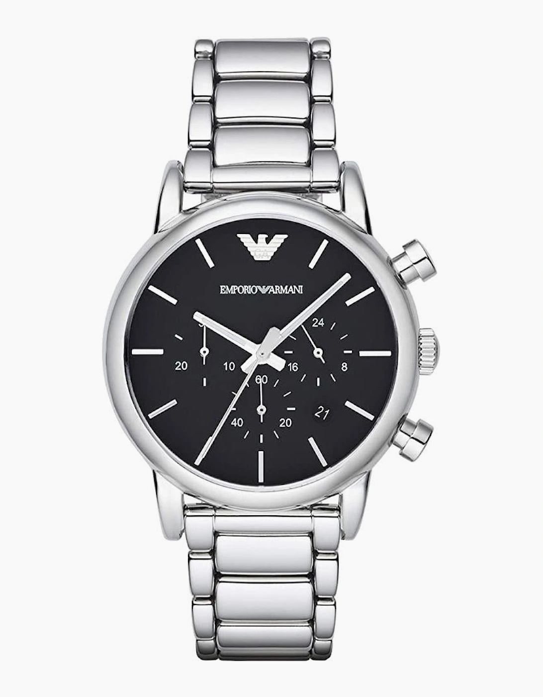 Emporio Armani AR1853 Silver Chronograph Men's Watch