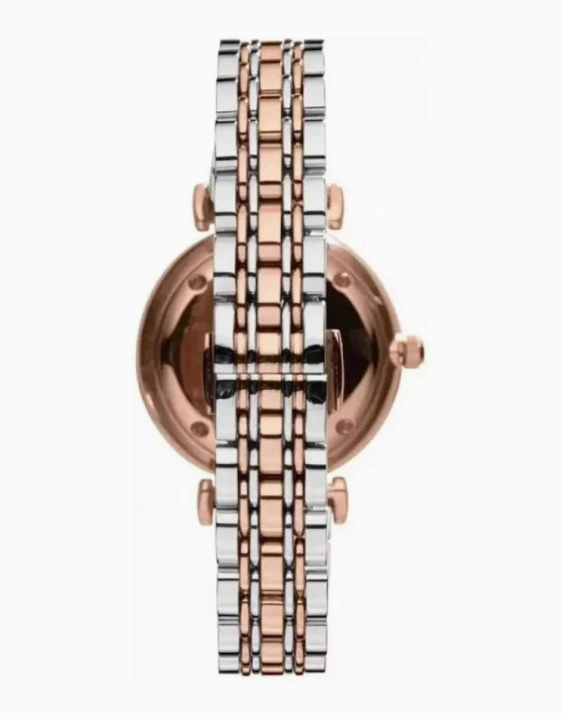 Emporio Armani AR11092 Rose Gold and Silver Blue Ladies Watch