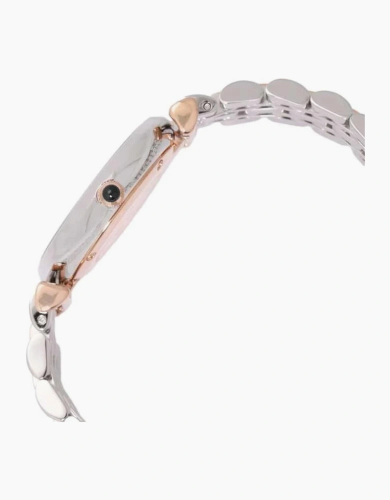 Emporio Armani AR11092 Rose Gold and Silver Blue Ladies Watch
