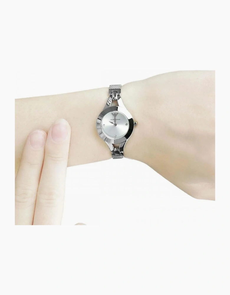 Emporio Armani  AR7361 Silver Ladies Watch